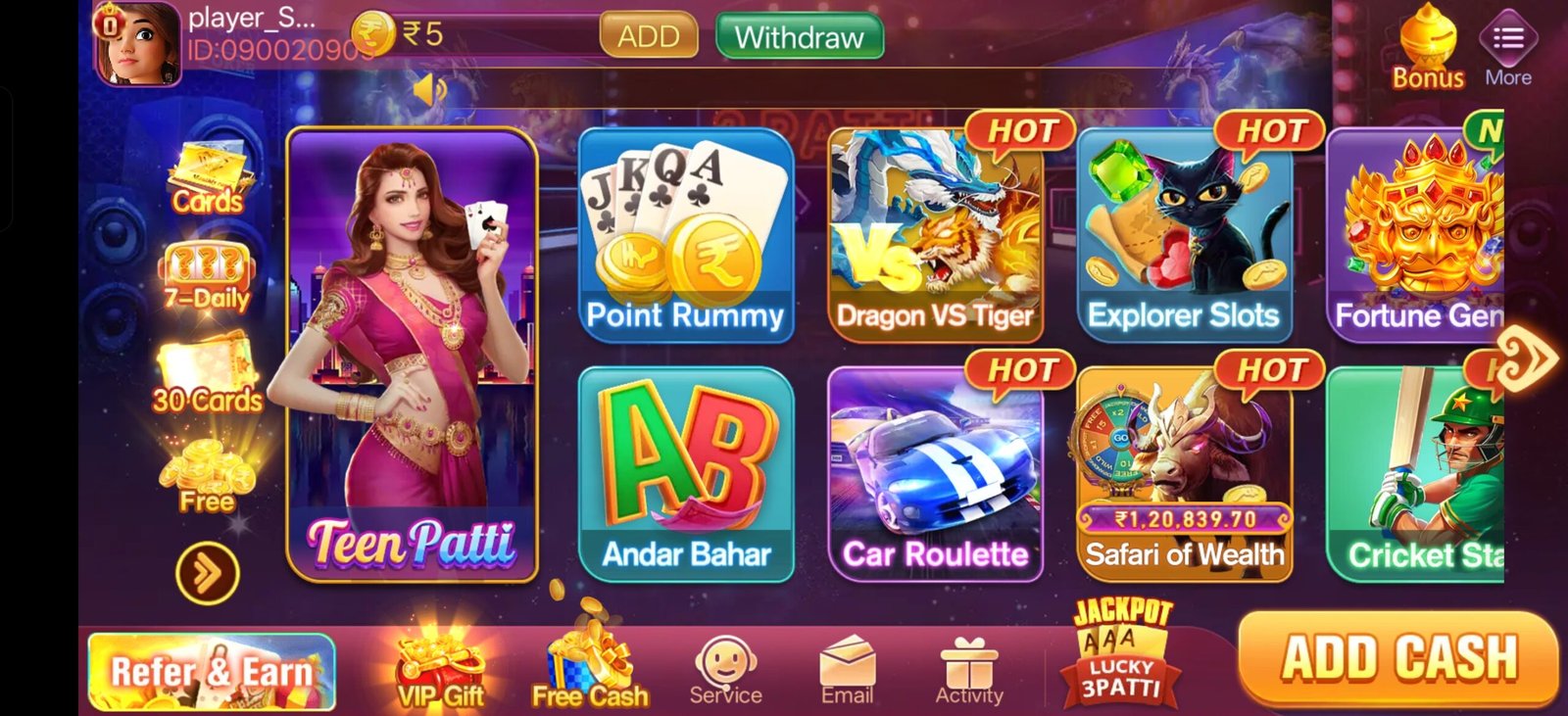 Teen Patti Gold